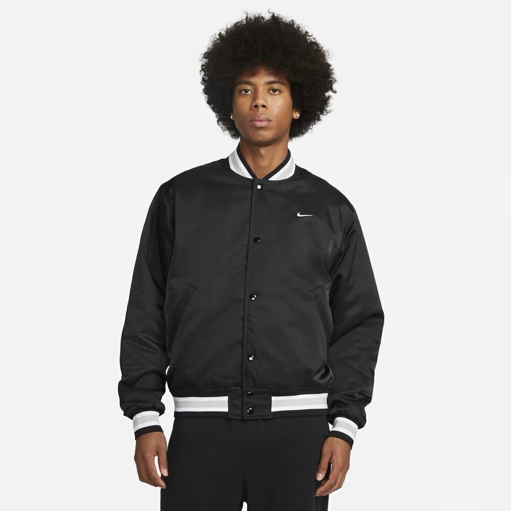 Nike Therma-Fit Authentic Dugout Jacket Black Satin DX0658-010 Men's XL NWT
